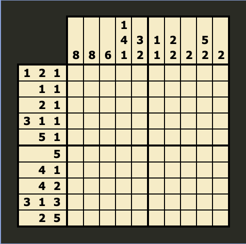 puzzle-nonograms